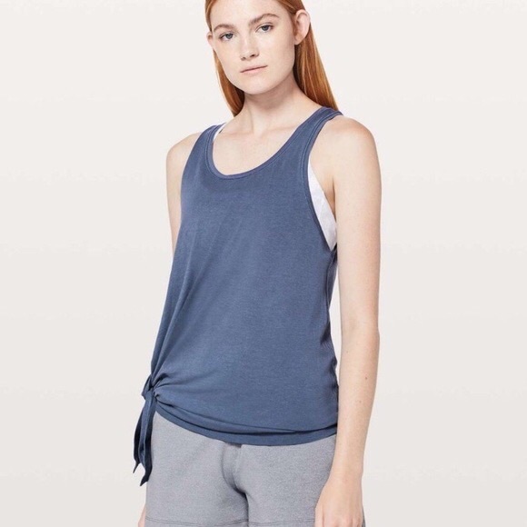 Lululemon Side Tie Tank Top 4 - Picture 3 of 7